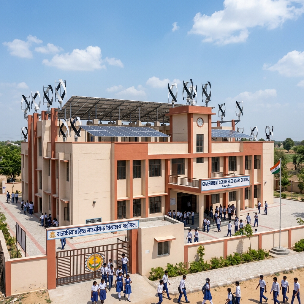 Government School Solar & Turbine